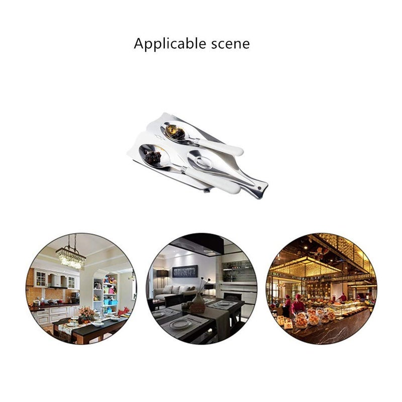 YUDONG Stainless Spoon Rest,Spoon Rests,Sturdy and Durable Stainless Steel Spoon Rests for Kitchen - Image 2